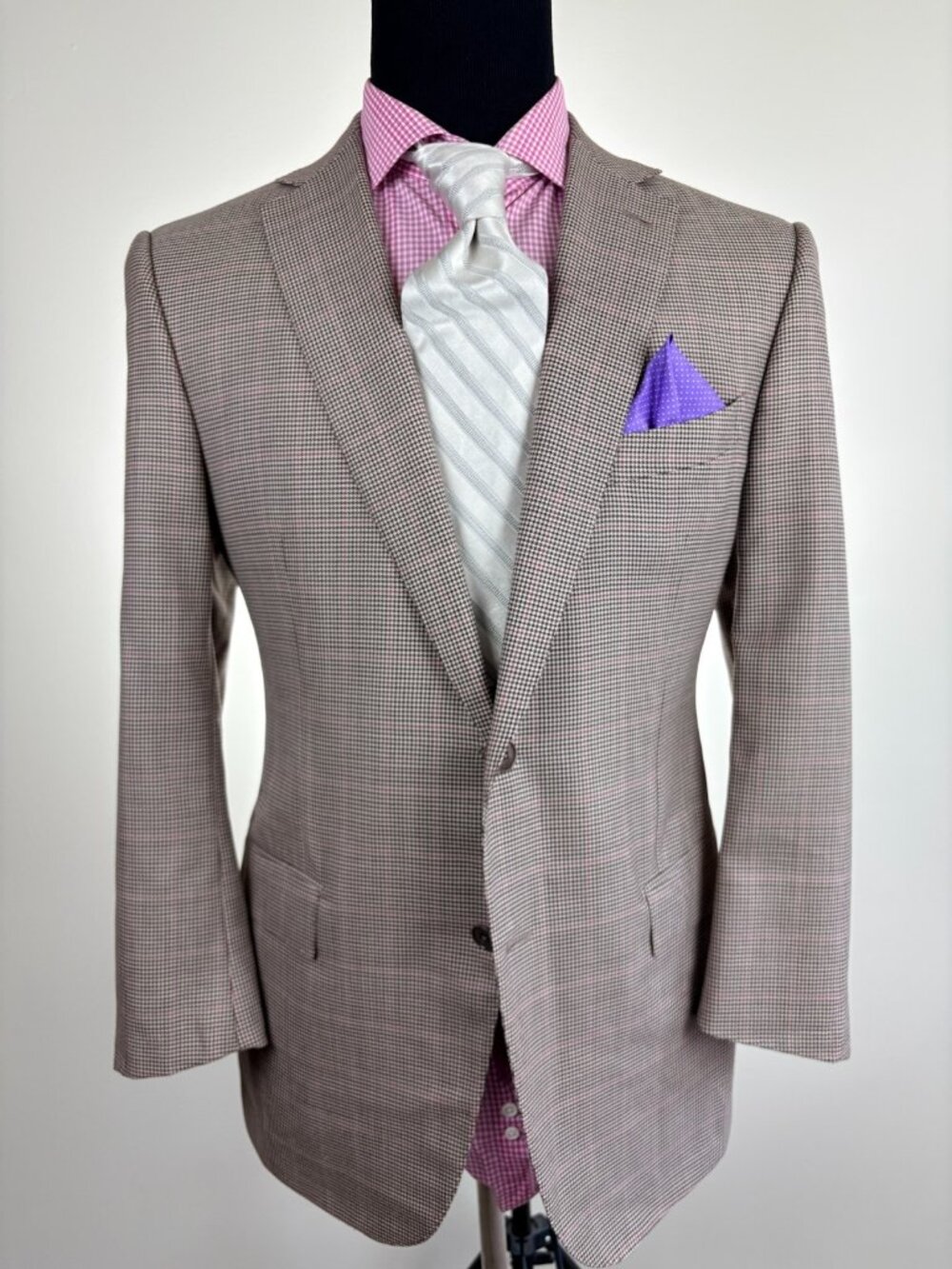 Ermenegildo ZEGNA Modern 2-Button ITALIAN Sport Jacket 42 S / R